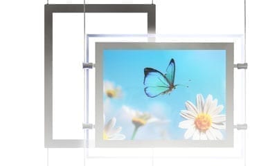 Acrylic Accessories for Cable & Rod Displays